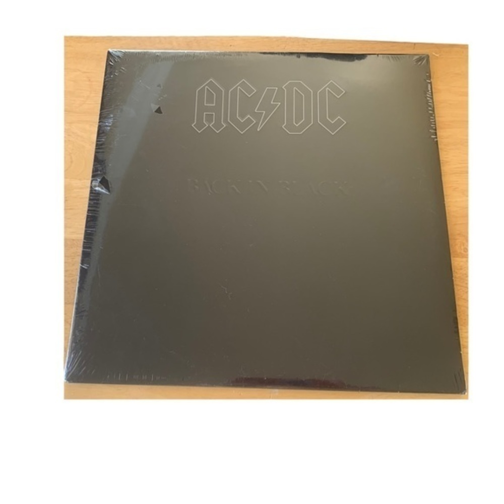 AC/DC Back in Black Vinyl Record LP Sealed 180 Gram Remaster Columbia E80207 New